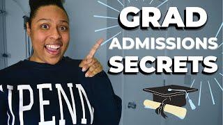 Things to Know About Grad School Applications | Prepare for Graduate School | Grad Admission Process