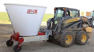 Jaylor: Skid Steer Mini TMR Mixer Demo