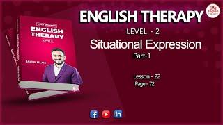 Situational Expression l Part 1 | English Therapy Level 2 l Saiful Islam