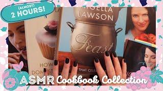 ASMR Cooking Book Collection - Nigella Lawson's Cookbooks Show and Tell (Whispered)