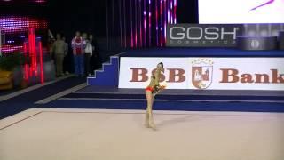 Petrova Olesya (RUS) clubs  junior  final  Cup of World 2014 Minsk