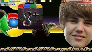 MUGEN battle #117: Google Chrome vs Justin Bieber