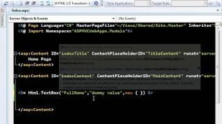 Introduction to ASP.NET MVC HTML Helpers