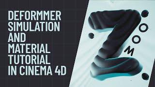 Deformer Simulation - Cinema 4d Tutorial