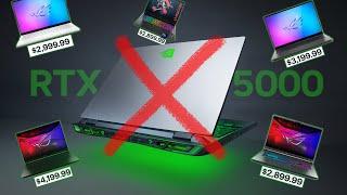 Don't Preorder an RTX 5000 Laptop.