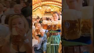 So wird serviert #bavarianbeerworldwide#hofbräu#oktoberfest#bierlehrer#wiesn#maß#schaumige#gaudi