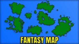 Creating A FANTASY Map!