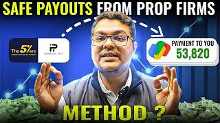 How to Withdraw Prop Firm Payout through Crypto | Binance P2P to Bank Safely | Live Withdrawal