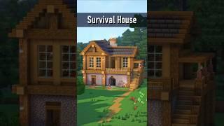 Survival House in Minecraft 