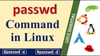 passwd command in Linux || Changing User Password