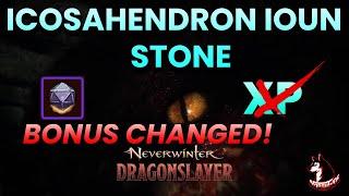 NO More XP! Icosahedron Ioun Stone Bonus CHANGED! - Neverwinter Mod 23