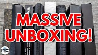 Unboxing A MASSIVE HAUL of Knives! - WOW