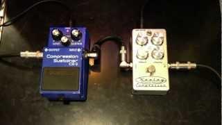 Boss CS-2 vs Keeley Compressor 4 Knob