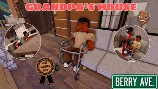 MY KIDS VIST THEIR GHETTO GRANDAD! *HE'S STRICT!* |Berry Ave Roleplay #berryave #roblox #roleplay