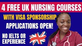4 Ways To STUDY NURSING FOR FREE, IN THE UK