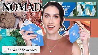 NEW NOMAD AIR PALETTES! | 3 Looks, Swatches and Close Ups!