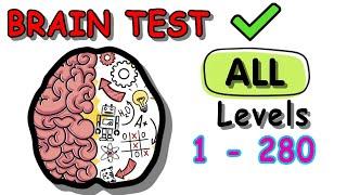 Brain Test: Tricky Puzzles Level 1 - 280 - All Levels (Updated)