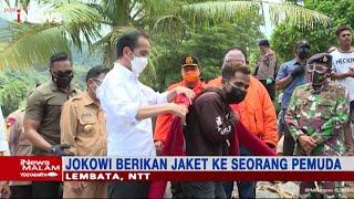 Presiden Jokowi Kunjungi Warga Korban Banjir Bandang di NTT, Beri Jaket ke Pemuda- iNews Malam 09/04