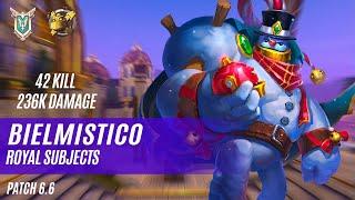 42 KILL 236K DAMAGE BIELMISTICO BOMBKING PALADINS COMPETITIVE (MASTER) ROYAL SUBJECTS