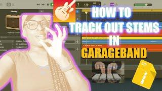 Track Out Stems in GARAGEBAND | MAKE TRACKOUTS + ZIP FILES for Guitar  Noobs