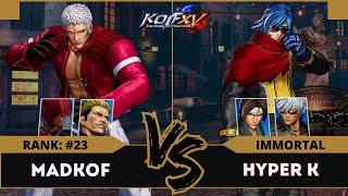 KOFXV⭐MADKOF (Yamazaki/Najd/O.Yashiro) vs HYPER K (Kyo/Krohnen/K')⭐Ranked Match - 02/08/24