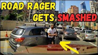 BEST OF ROAD RAGE | Brake Check, Karens, Bad Drivers, Instant Karma, Crashes | New July USA 2024