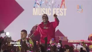 Davido's Full Performance At The One Africa Music Fest Dubai 2018