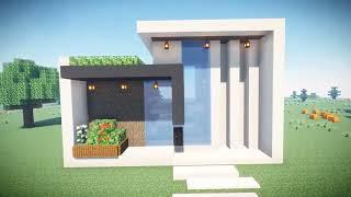 Minecraft: How to Build a Small Modern Villa! - Building Tutorial