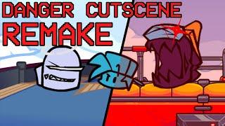 Friday Night Funkin' - VS Impostor V4 - Danger Cutscene Remake (by me lol)