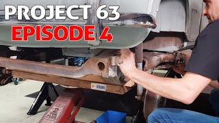 Project 63 Episode 4 - let's drop the Mini's rusty subframe