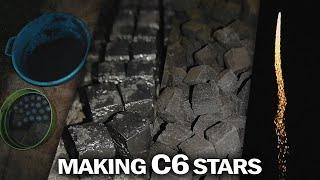 MAKING C6 FIREWORK STARS (Chrysanthemum 6)