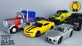 【Autobots Roll Out !】Transformers Masterpiece Movie 1 Bumblebee,Optimus Prime,Jazz,Ironhide,Ratchet