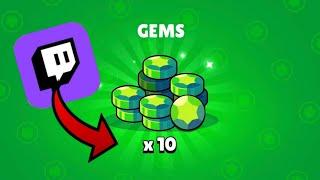 How To Get Free Gems 10 gems from Twitch