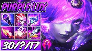 S+ MAX PURPLE LUX MID - DARK ELEMENTALIST ( 92K Damage ) | League of Legends