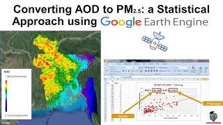 Converting AOD to PM2.5: a Statistical Approach using Google Earth Engine