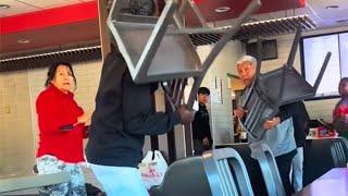 Senior Citizens THROW DOWN At McDonalds | Best Freakouts