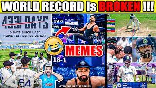 4331 Days Streak ENDs  IND vs NZ 2nd TEST DAY 3 MEMES