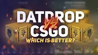 DatDrop vs CSGO Cases : Which Is Better? (DatDrop Case Opening)