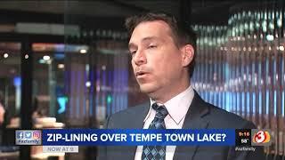 VIDEO: Tempe approves plan for Tempe Town Lake that includes zip-line