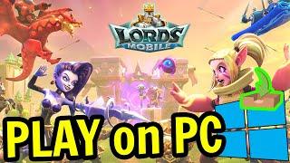  How to PLAY [ Lords Mobile: Kingdom Wars ] on PC ▶ DOWNLOAD and INSTALL