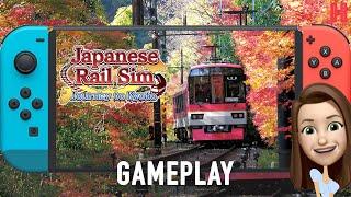 Japanese Rail Sim Journey to Kyoto Gameplay - 日本の鉄道シム：京都への旅 - Nintendo Switch (No commentary)