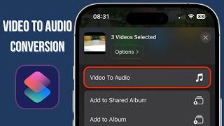 How to Convert Video to Audio on iPhone with Shortcuts – Fast & Easy!