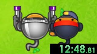I decided to speedrun Bloons TD 5 and developed an unbeatable strategy