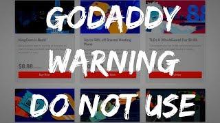 GODADDY REVIEW 2024 / DO NOT USE (WARNING)