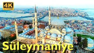 Istanbul Suleymaniye Walking Tour 4K UHD 50fps | Mosque of Suleiman The Magnificent