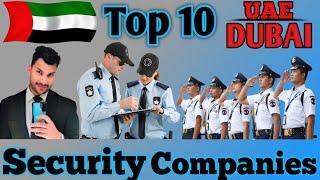 Top 10 security company in dubai UAE ki 10top securitycompanies @TransguardGroupHQ @DPWorldTour