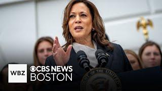 Poll shows Kamala Harris ahead of Donald Trump in New Hampshire