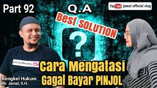 Cara Mengatasi Gagal Bayar PINJOL - Solusi Buat Nasabah Yang Gagal Bayar Pinjol Legal & Ilegal