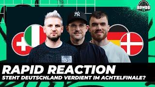 Rapid Reaction - Deutschland und die Schweiz im EM-Viertelfinale! | RondoTV Stream Highlight