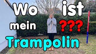 Wo ist mein Trampolin? Songmics Trampolin | Familienkanal Luisa